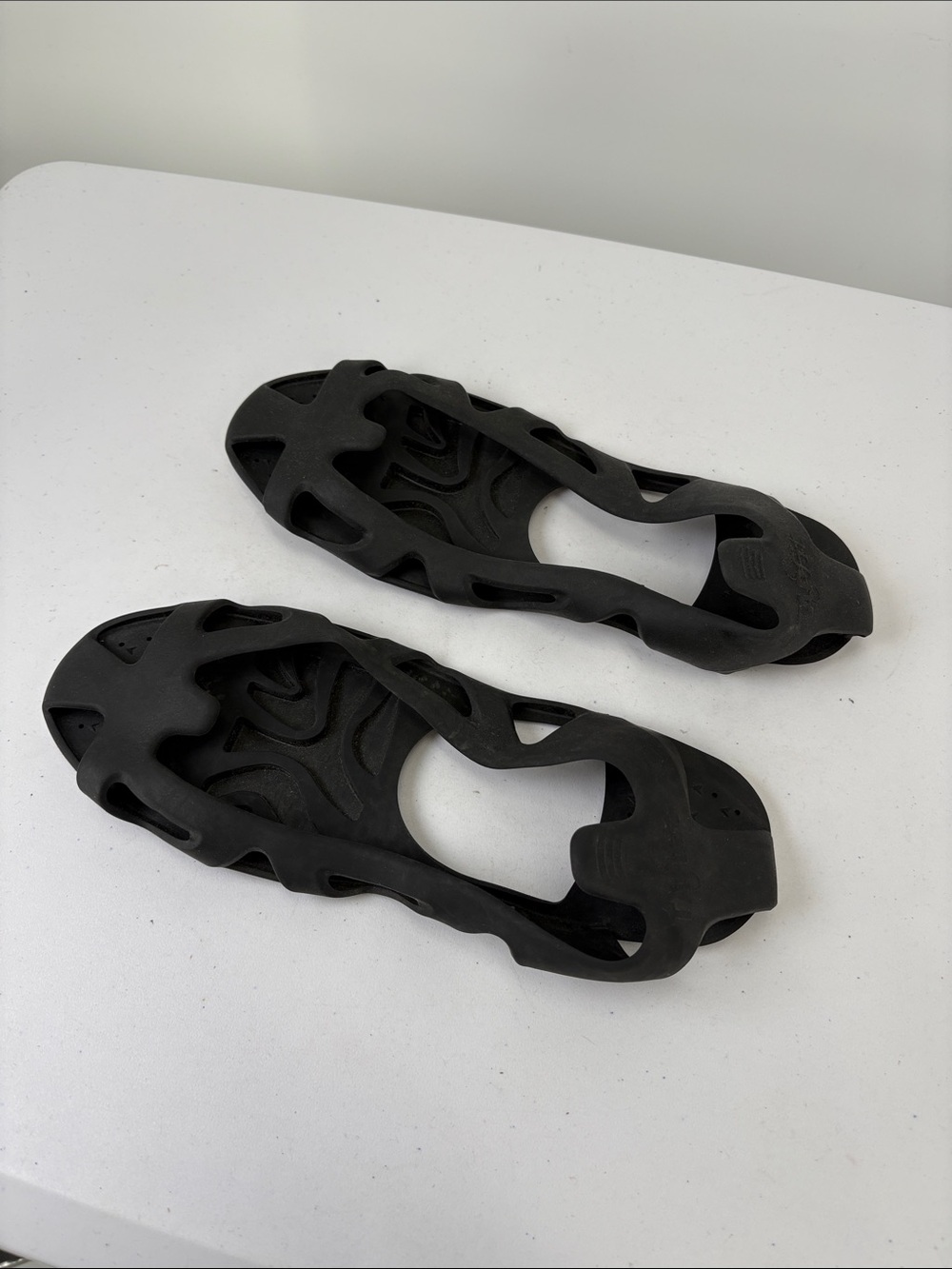 🐨 TAPfit Black Tap Shoe Covers with Metal Toe & Heel Plates size large - Picture 3 of 5